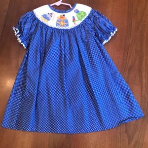 Smocked Circus dress